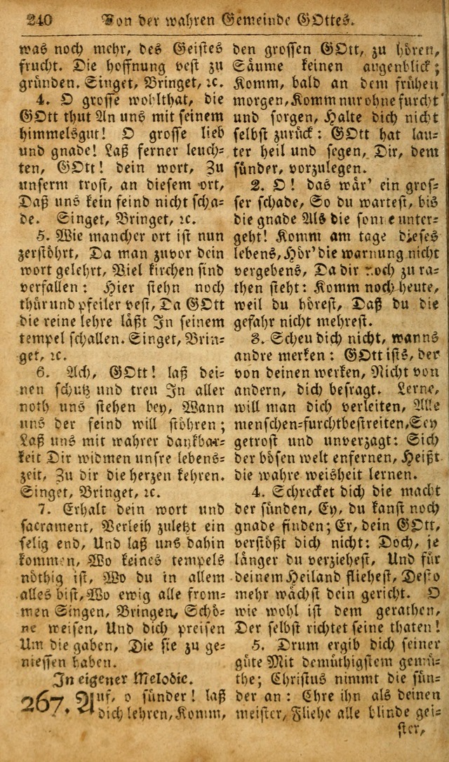 Die Kleine Geistliche Harfe der Kinder Zions: oder auserlesene Geistreiche Gesänge, allen wahren heilsbergierigen Säuglingen der Weisheit, insonderheit aber allen Christlichen Gemeinden des Herrn... page 280