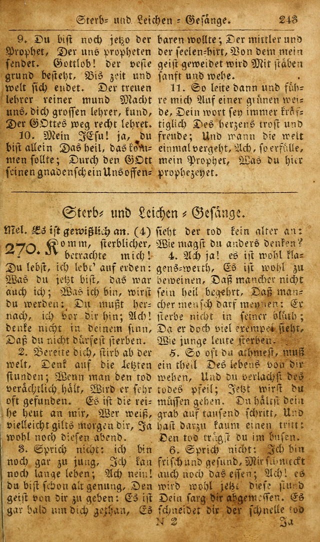 Die Kleine Geistliche Harfe der Kinder Zions: oder auserlesene Geistreiche Gesänge, allen wahren heilsbergierigen Säuglingen der Weisheit, insonderheit aber allen Christlichen Gemeinden des Herrn... page 283