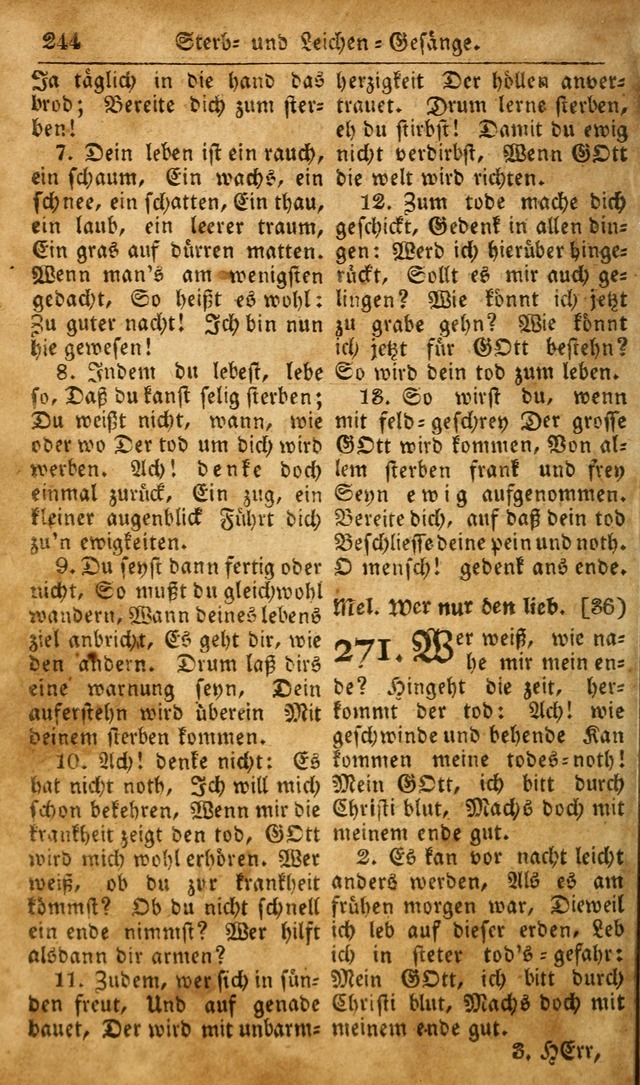 Die Kleine Geistliche Harfe der Kinder Zions: oder auserlesene Geistreiche Gesänge, allen wahren heilsbergierigen Säuglingen der Weisheit, insonderheit aber allen Christlichen Gemeinden des Herrn... page 284