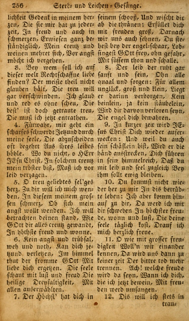 Die Kleine Geistliche Harfe der Kinder Zions: oder auserlesene Geistreiche Gesänge, allen wahren heilsbergierigen Säuglingen der Weisheit, insonderheit aber allen Christlichen Gemeinden des Herrn... page 296