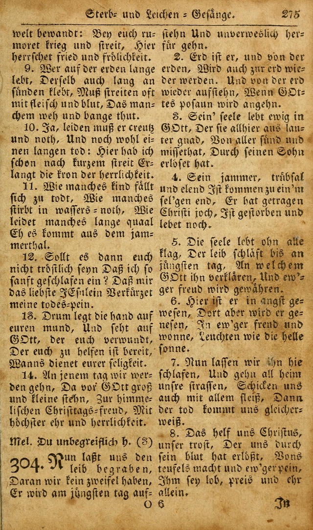 Die Kleine Geistliche Harfe der Kinder Zions: oder auserlesene Geistreiche Gesänge, allen wahren heilsbergierigen Säuglingen der Weisheit, insonderheit aber allen Christlichen Gemeinden des Herrn... page 315