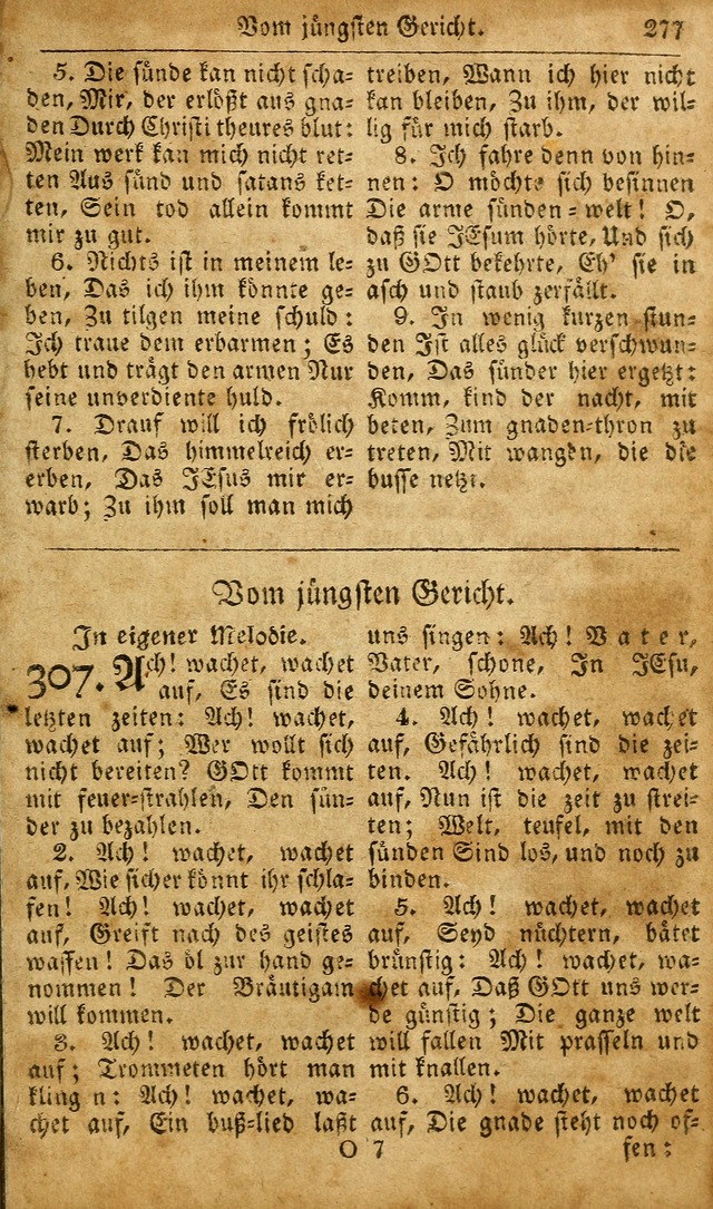 Die Kleine Geistliche Harfe der Kinder Zions: oder auserlesene Geistreiche Gesänge, allen wahren heilsbergierigen Säuglingen der Weisheit, insonderheit aber allen Christlichen Gemeinden des Herrn... page 317