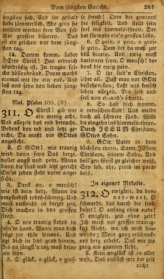 Die Kleine Geistliche Harfe der Kinder Zions: oder auserlesene Geistreiche Gesänge, allen wahren heilsbergierigen Säuglingen der Weisheit, insonderheit aber allen Christlichen Gemeinden des Herrn... page 321