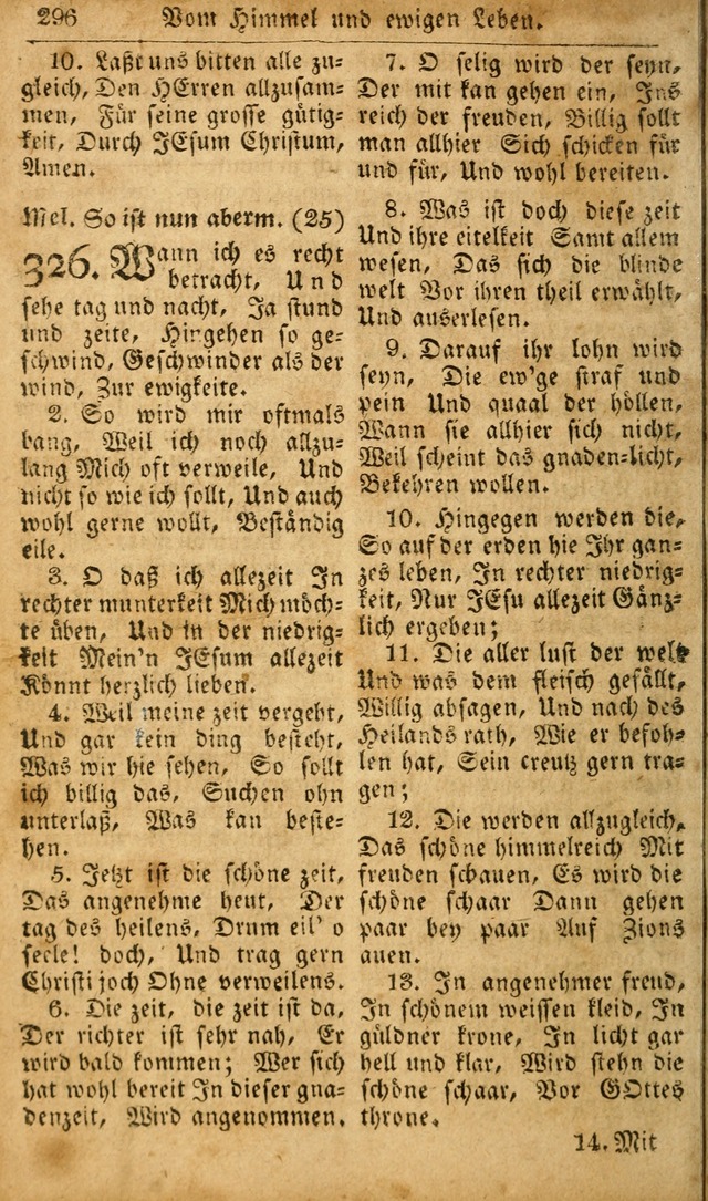 Die Kleine Geistliche Harfe der Kinder Zions: oder auserlesene Geistreiche Gesänge, allen wahren heilsbergierigen Säuglingen der Weisheit, insonderheit aber allen Christlichen Gemeinden des Herrn... page 336