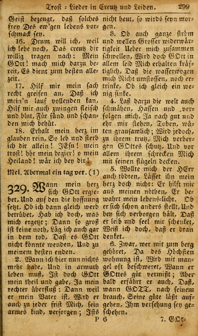 Die Kleine Geistliche Harfe der Kinder Zions: oder auserlesene Geistreiche Gesänge, allen wahren heilsbergierigen Säuglingen der Weisheit, insonderheit aber allen Christlichen Gemeinden des Herrn... page 339