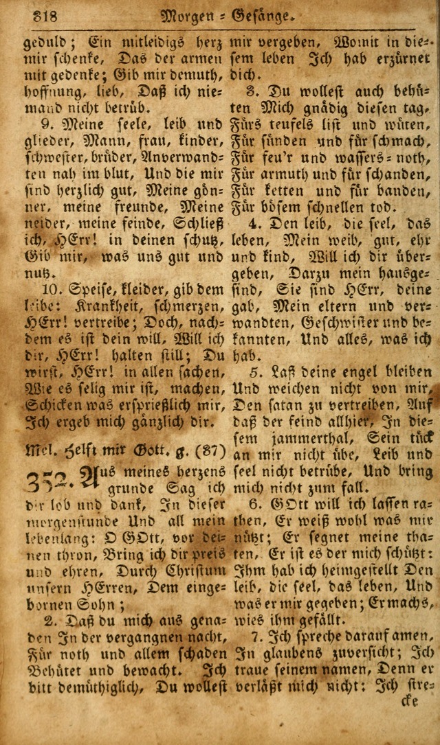 Die Kleine Geistliche Harfe der Kinder Zions: oder auserlesene Geistreiche Gesänge, allen wahren heilsbergierigen Säuglingen der Weisheit, insonderheit aber allen Christlichen Gemeinden des Herrn... page 358