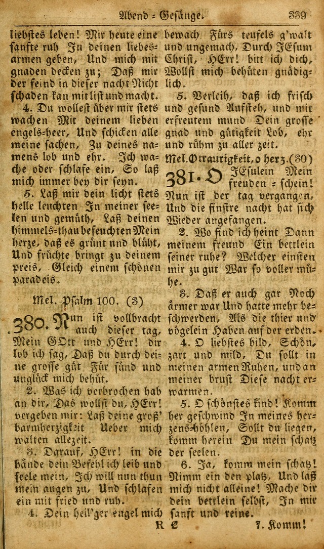 Die Kleine Geistliche Harfe der Kinder Zions: oder auserlesene Geistreiche Gesänge, allen wahren heilsbergierigen Säuglingen der Weisheit, insonderheit aber allen Christlichen Gemeinden des Herrn... page 379