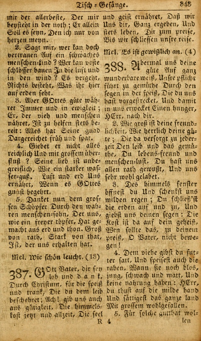 Die Kleine Geistliche Harfe der Kinder Zions: oder auserlesene Geistreiche Gesänge, allen wahren heilsbergierigen Säuglingen der Weisheit, insonderheit aber allen Christlichen Gemeinden des Herrn... page 383