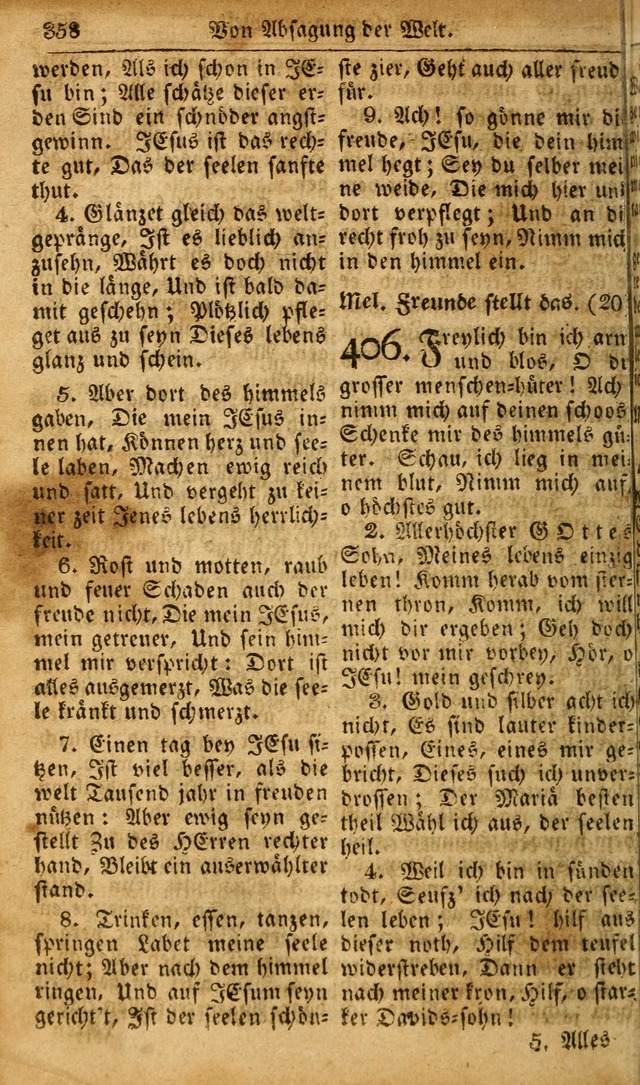 Die Kleine Geistliche Harfe der Kinder Zions: oder auserlesene Geistreiche Gesänge, allen wahren heilsbergierigen Säuglingen der Weisheit, insonderheit aber allen Christlichen Gemeinden des Herrn... page 398