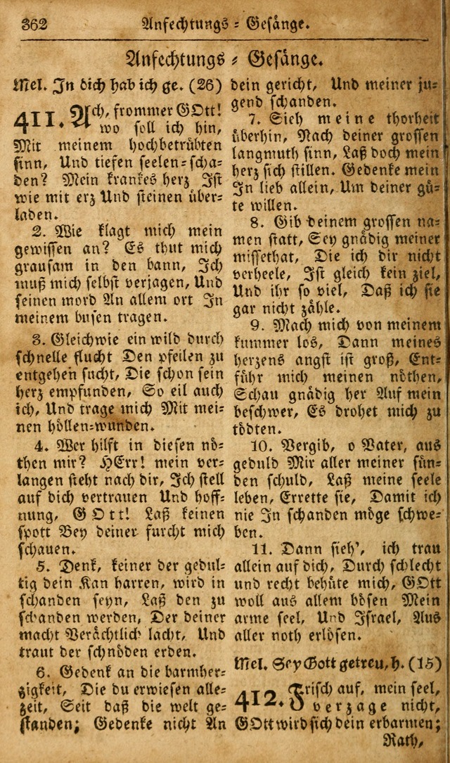 Die Kleine Geistliche Harfe der Kinder Zions: oder auserlesene Geistreiche Gesänge, allen wahren heilsbergierigen Säuglingen der Weisheit, insonderheit aber allen Christlichen Gemeinden des Herrn... page 402