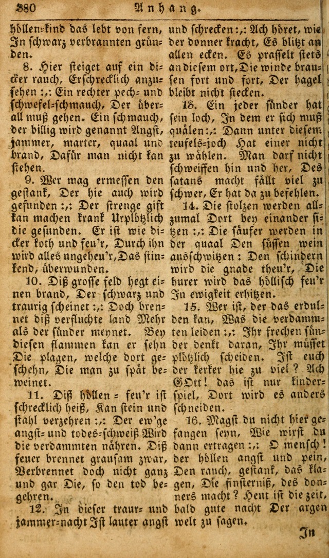 Die Kleine Geistliche Harfe der Kinder Zions: oder auserlesene Geistreiche Gesänge, allen wahren heilsbergierigen Säuglingen der Weisheit, insonderheit aber allen Christlichen Gemeinden des Herrn... page 420