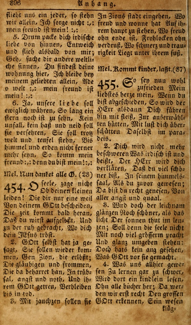 Die Kleine Geistliche Harfe der Kinder Zions: oder auserlesene Geistreiche Gesänge, allen wahren heilsbergierigen Säuglingen der Weisheit, insonderheit aber allen Christlichen Gemeinden des Herrn... page 436