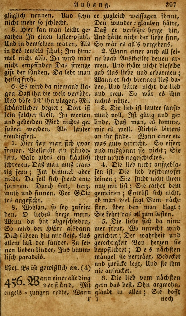 Die Kleine Geistliche Harfe der Kinder Zions: oder auserlesene Geistreiche Gesänge, allen wahren heilsbergierigen Säuglingen der Weisheit, insonderheit aber allen Christlichen Gemeinden des Herrn... page 437