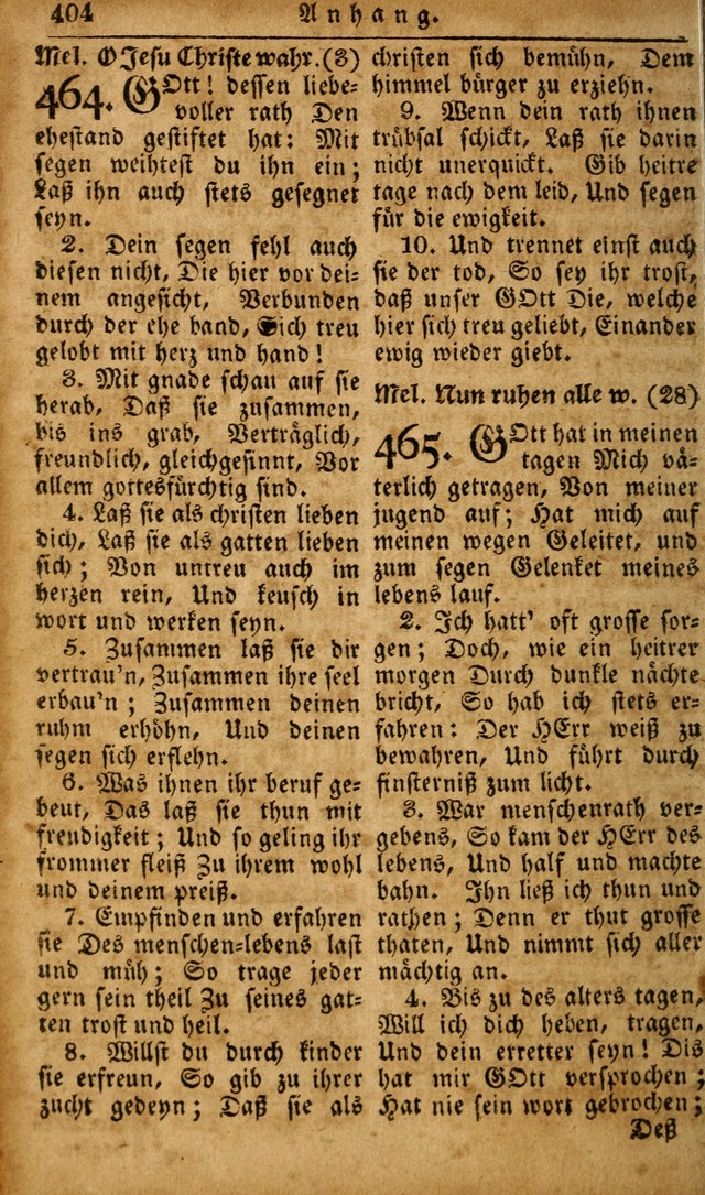 Die Kleine Geistliche Harfe der Kinder Zions: oder auserlesene Geistreiche Gesänge, allen wahren heilsbergierigen Säuglingen der Weisheit, insonderheit aber allen Christlichen Gemeinden des Herrn... page 444