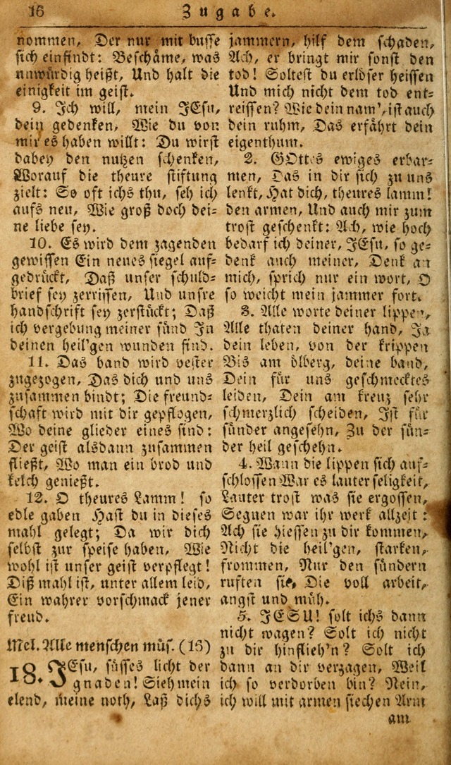 Die Kleine Geistliche Harfe der Kinder Zions: oder auserlesene Geistreiche Gesänge, allen wahren heilsbergierigen Säuglingen der Weisheit, insonderheit aber allen Christlichen Gemeinden des Herrn... page 488