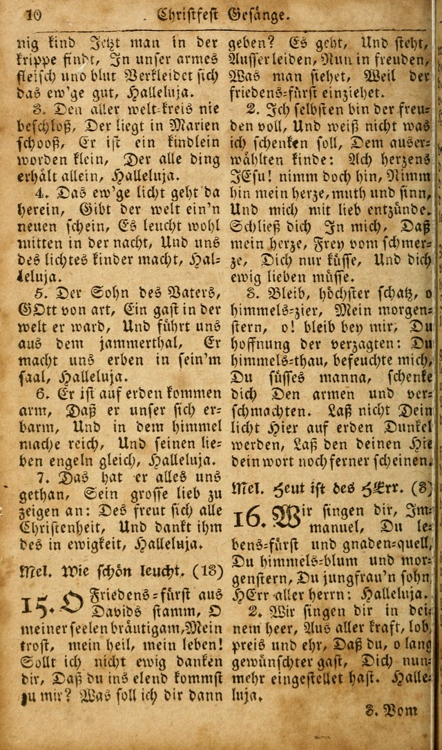 Die Kleine Geistliche Harfe der Kinder Zions: oder auserlesene Geistreiche Gesänge, allen wahren heilsbergierigen Säuglingen der Weisheit, insonderheit aber allen Christlichen Gemeinden des Herrn... page 50