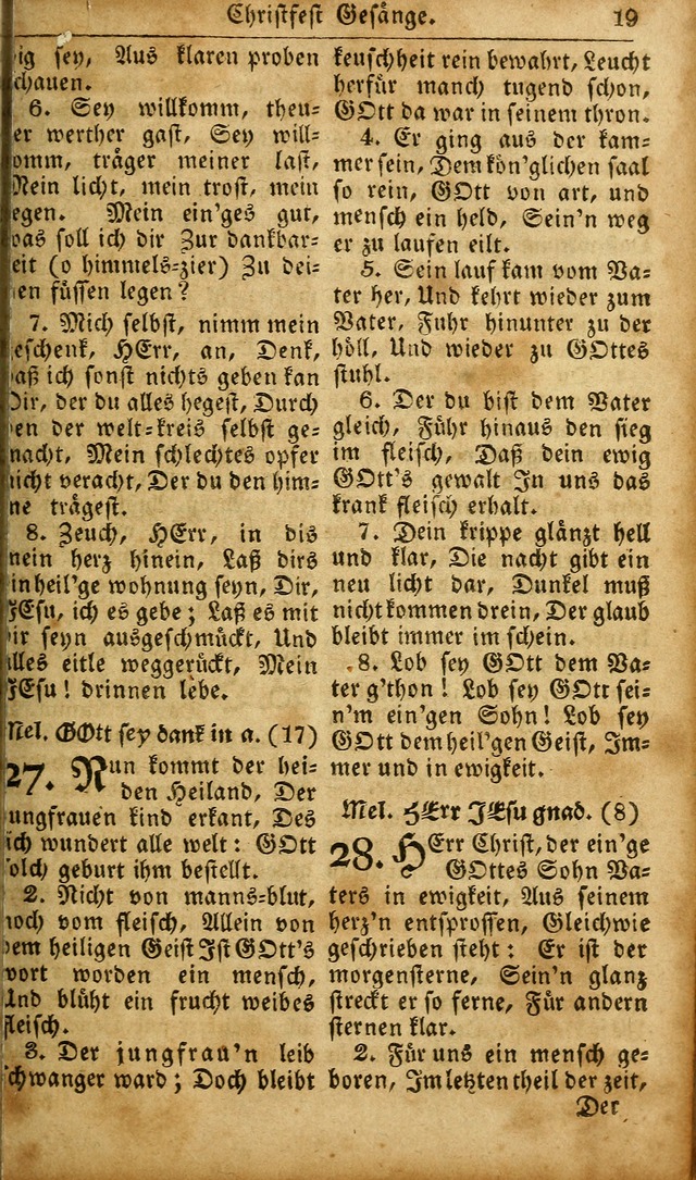 Die Kleine Geistliche Harfe der Kinder Zions: oder auserlesene Geistreiche Gesänge, allen wahren heilsbergierigen Säuglingen der Weisheit, insonderheit aber allen Christlichen Gemeinden des Herrn... page 59