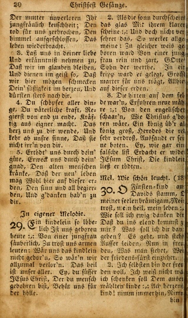 Die Kleine Geistliche Harfe der Kinder Zions: oder auserlesene Geistreiche Gesänge, allen wahren heilsbergierigen Säuglingen der Weisheit, insonderheit aber allen Christlichen Gemeinden des Herrn... page 60