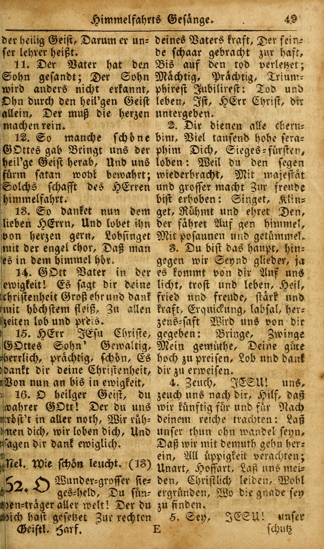 Die Kleine Geistliche Harfe der Kinder Zions: oder auserlesene Geistreiche Gesänge, allen wahren heilsbergierigen Säuglingen der Weisheit, insonderheit aber allen Christlichen Gemeinden des Herrn... page 89