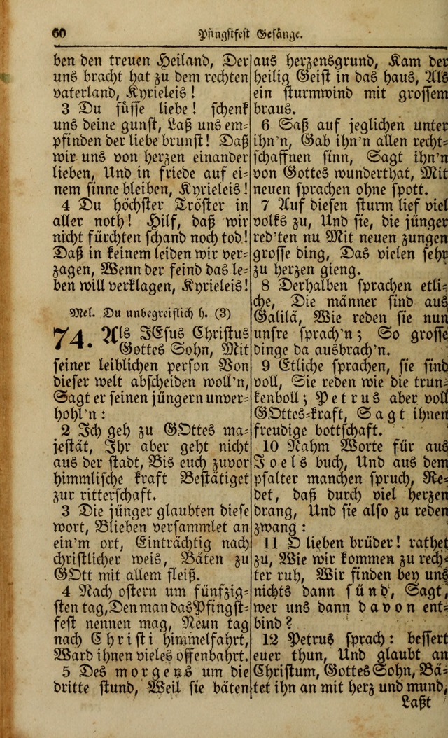 Die Kleine Geistliche Harfe der Kinder Zions: oder auserlesene Geistreiche Gesänge, allen wahren heilsbergierigen Säuglingen der Weisheit, insonderheit aber allen Christlichen Gemeinden (4. Aufl.) page 102