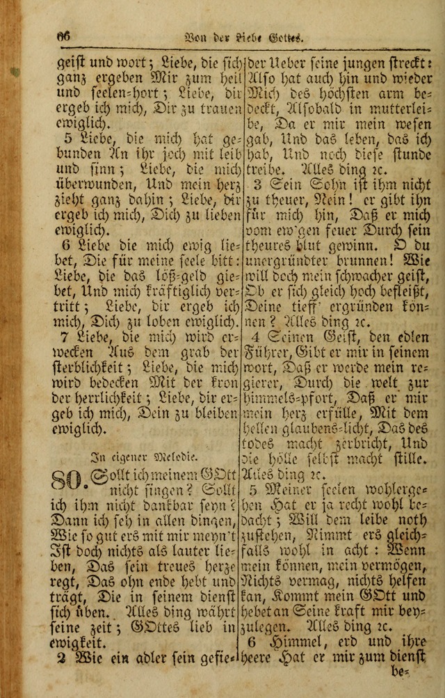 Die Kleine Geistliche Harfe der Kinder Zions: oder auserlesene Geistreiche Gesänge, allen wahren heilsbergierigen Säuglingen der Weisheit, insonderheit aber allen Christlichen Gemeinden (4. Aufl.) page 108