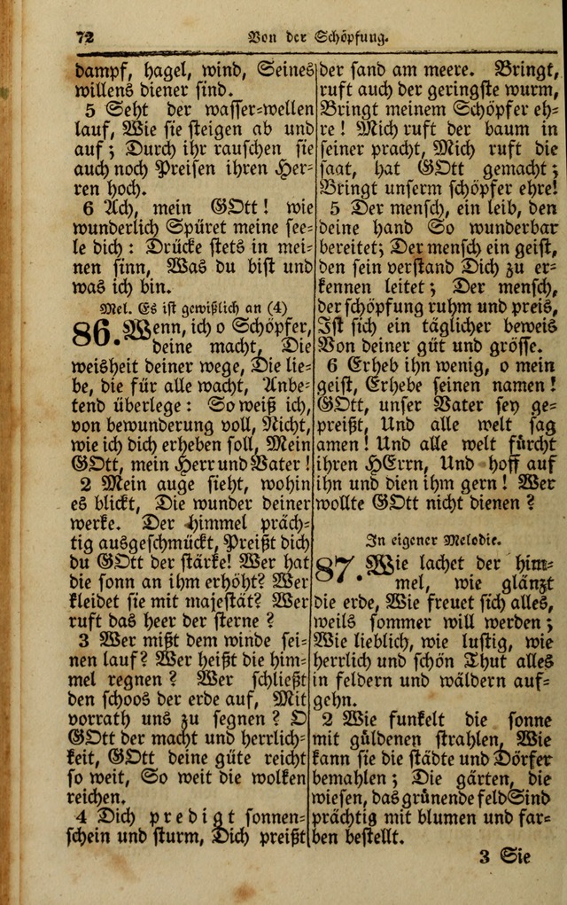 Die Kleine Geistliche Harfe der Kinder Zions: oder auserlesene Geistreiche Gesänge, allen wahren heilsbergierigen Säuglingen der Weisheit, insonderheit aber allen Christlichen Gemeinden (4. Aufl.) page 114