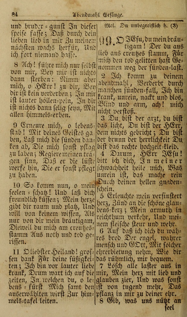 Die Kleine Geistliche Harfe der Kinder Zions: oder auserlesene Geistreiche Gesänge, allen wahren heilsbergierigen Säuglingen der Weisheit, insonderheit aber allen Christlichen Gemeinden (4. Aufl.) page 126