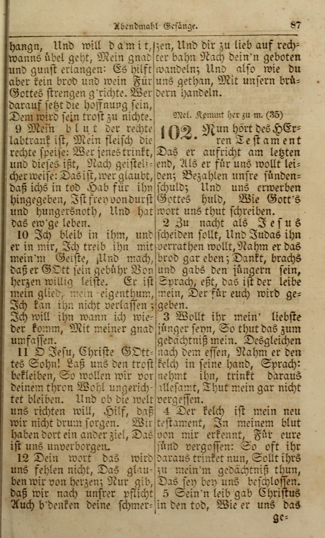 Die Kleine Geistliche Harfe der Kinder Zions: oder auserlesene Geistreiche Gesänge, allen wahren heilsbergierigen Säuglingen der Weisheit, insonderheit aber allen Christlichen Gemeinden (4. Aufl.) page 129