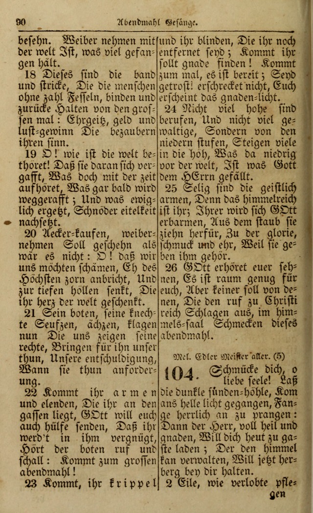 Die Kleine Geistliche Harfe der Kinder Zions: oder auserlesene Geistreiche Gesänge, allen wahren heilsbergierigen Säuglingen der Weisheit, insonderheit aber allen Christlichen Gemeinden (4. Aufl.) page 132