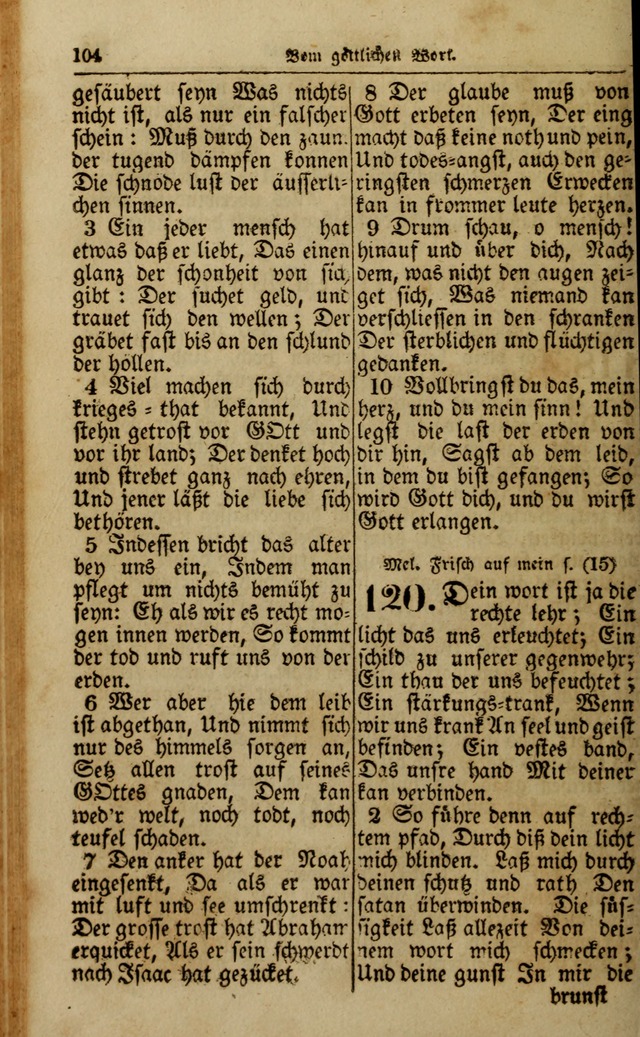 Die Kleine Geistliche Harfe der Kinder Zions: oder auserlesene Geistreiche Gesänge, allen wahren heilsbergierigen Säuglingen der Weisheit, insonderheit aber allen Christlichen Gemeinden (4. Aufl.) page 146