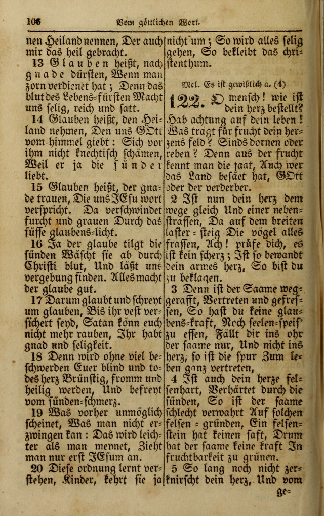 Die Kleine Geistliche Harfe der Kinder Zions: oder auserlesene Geistreiche Gesänge, allen wahren heilsbergierigen Säuglingen der Weisheit, insonderheit aber allen Christlichen Gemeinden (4. Aufl.) page 148