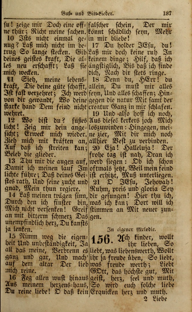 Die Kleine Geistliche Harfe der Kinder Zions: oder auserlesene Geistreiche Gesänge, allen wahren heilsbergierigen Säuglingen der Weisheit, insonderheit aber allen Christlichen Gemeinden (4. Aufl.) page 179