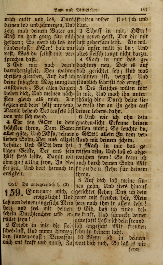 Die Kleine Geistliche Harfe der Kinder Zions: oder auserlesene Geistreiche Gesänge, allen wahren heilsbergierigen Säuglingen der Weisheit, insonderheit aber allen Christlichen Gemeinden (4. Aufl.) page 183