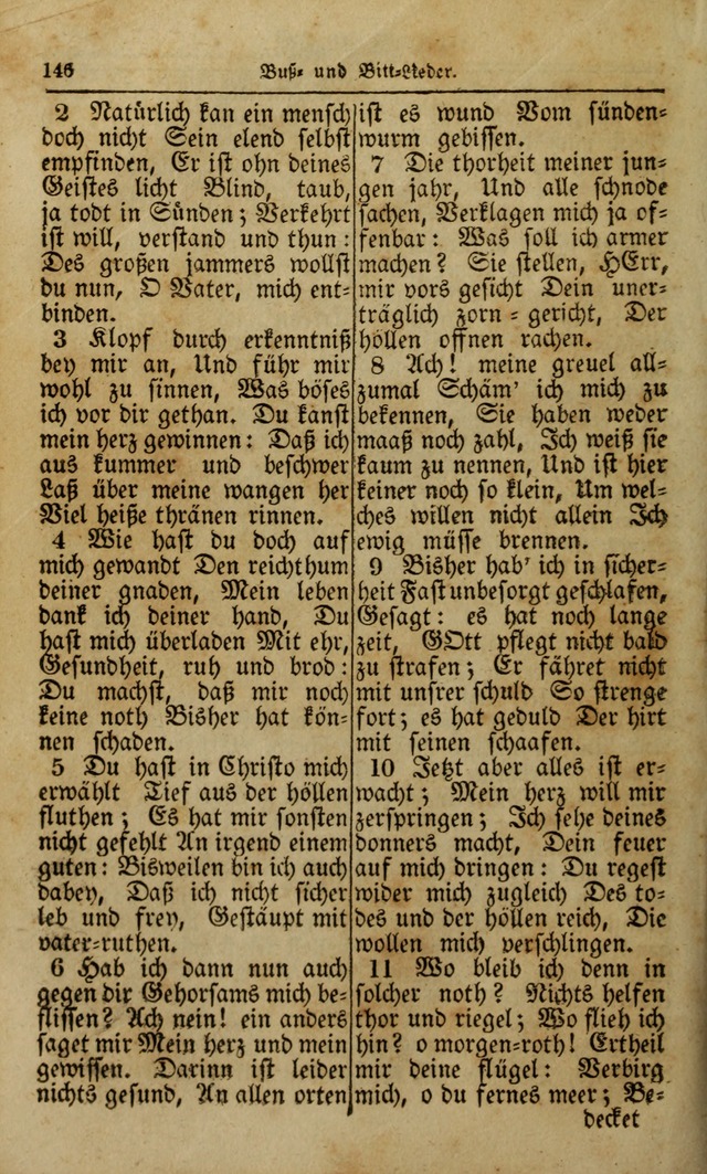 Die Kleine Geistliche Harfe der Kinder Zions: oder auserlesene Geistreiche Gesänge, allen wahren heilsbergierigen Säuglingen der Weisheit, insonderheit aber allen Christlichen Gemeinden (4. Aufl.) page 188