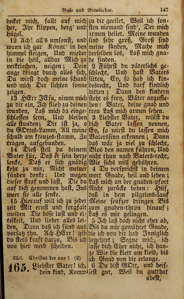 Die Kleine Geistliche Harfe der Kinder Zions: oder auserlesene Geistreiche Gesänge, allen wahren heilsbergierigen Säuglingen der Weisheit, insonderheit aber allen Christlichen Gemeinden (4. Aufl.) page 189