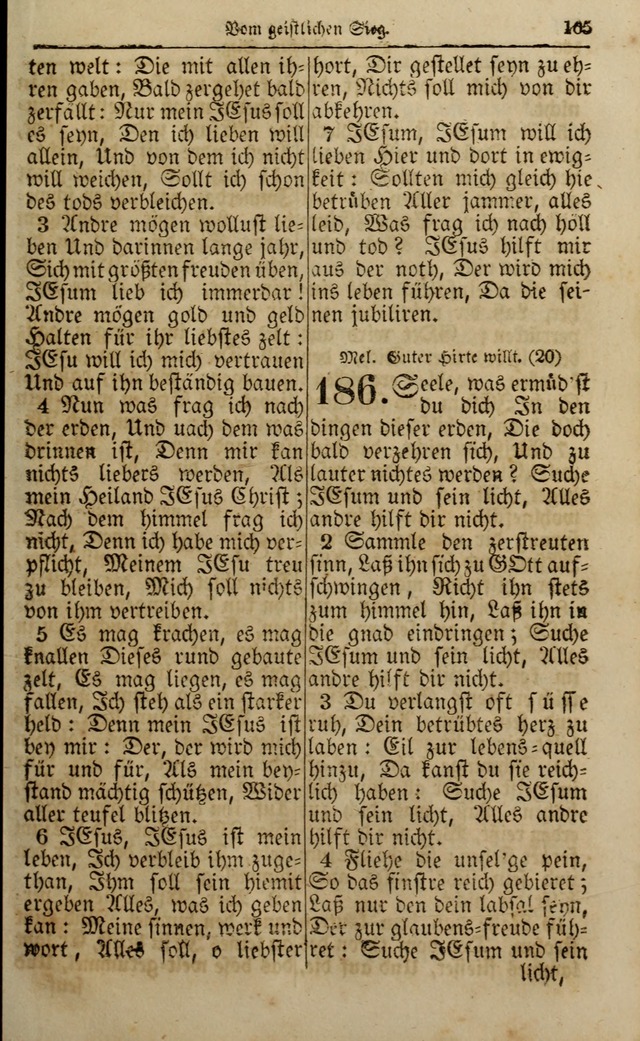 Die Kleine Geistliche Harfe der Kinder Zions: oder auserlesene Geistreiche Gesänge, allen wahren heilsbergierigen Säuglingen der Weisheit, insonderheit aber allen Christlichen Gemeinden (4. Aufl.) page 207