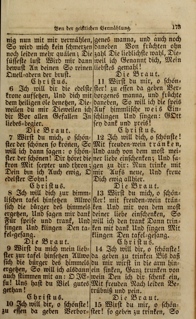 Die Kleine Geistliche Harfe der Kinder Zions: oder auserlesene Geistreiche Gesänge, allen wahren heilsbergierigen Säuglingen der Weisheit, insonderheit aber allen Christlichen Gemeinden (4. Aufl.) page 215