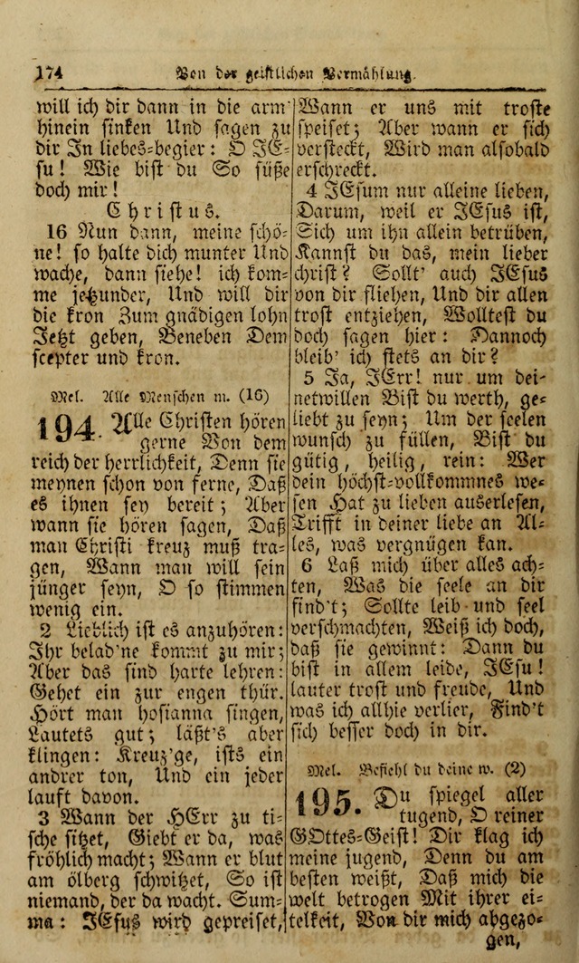 Die Kleine Geistliche Harfe der Kinder Zions: oder auserlesene Geistreiche Gesänge, allen wahren heilsbergierigen Säuglingen der Weisheit, insonderheit aber allen Christlichen Gemeinden (4. Aufl.) page 216