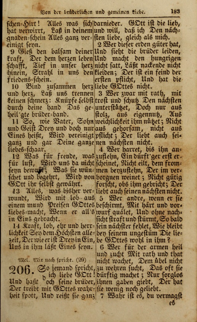 Die Kleine Geistliche Harfe der Kinder Zions: oder auserlesene Geistreiche Gesänge, allen wahren heilsbergierigen Säuglingen der Weisheit, insonderheit aber allen Christlichen Gemeinden (4. Aufl.) page 225