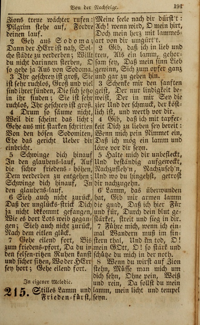 Die Kleine Geistliche Harfe der Kinder Zions: oder auserlesene Geistreiche Gesänge, allen wahren heilsbergierigen Säuglingen der Weisheit, insonderheit aber allen Christlichen Gemeinden (4. Aufl.) page 233