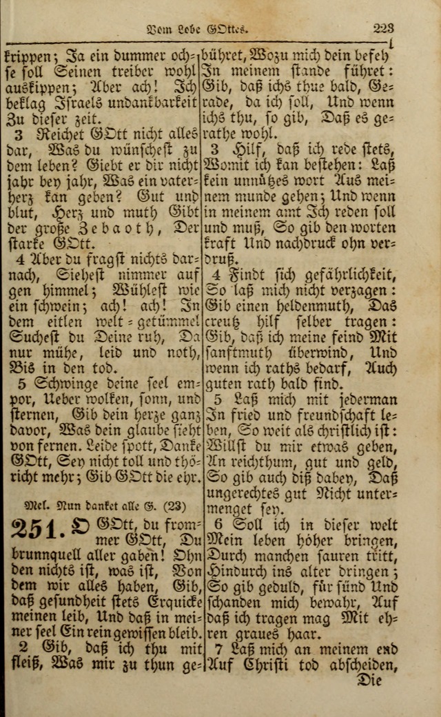 Die Kleine Geistliche Harfe der Kinder Zions: oder auserlesene Geistreiche Gesänge, allen wahren heilsbergierigen Säuglingen der Weisheit, insonderheit aber allen Christlichen Gemeinden (4. Aufl.) page 265