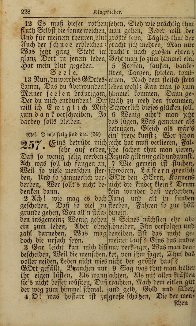 Die Kleine Geistliche Harfe der Kinder Zions: oder auserlesene Geistreiche Gesänge, allen wahren heilsbergierigen Säuglingen der Weisheit, insonderheit aber allen Christlichen Gemeinden (4. Aufl.) page 270