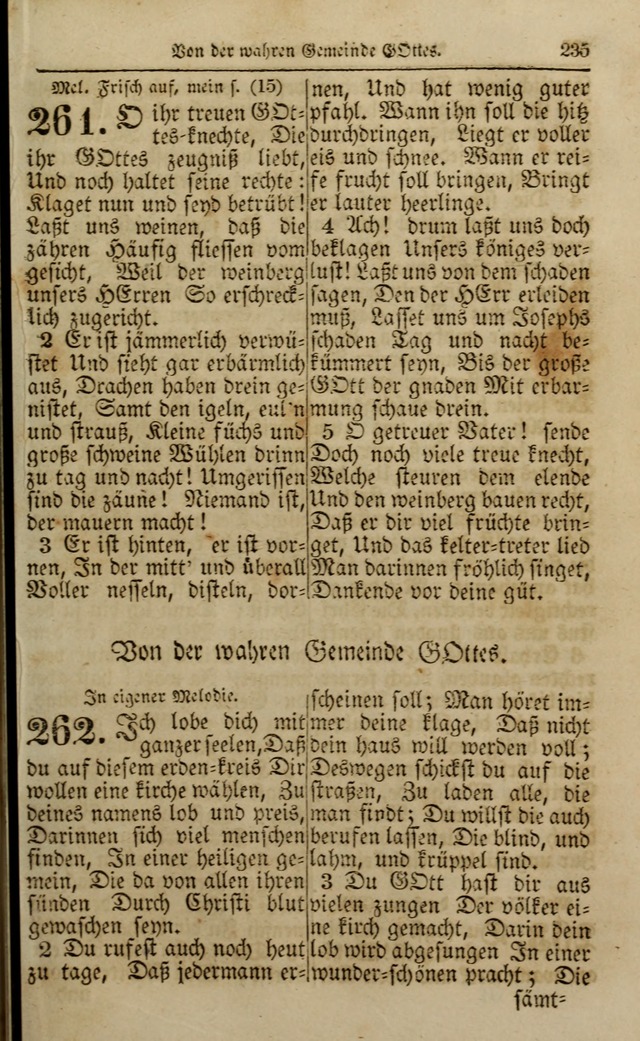 Die Kleine Geistliche Harfe der Kinder Zions: oder auserlesene Geistreiche Gesänge, allen wahren heilsbergierigen Säuglingen der Weisheit, insonderheit aber allen Christlichen Gemeinden (4. Aufl.) page 277