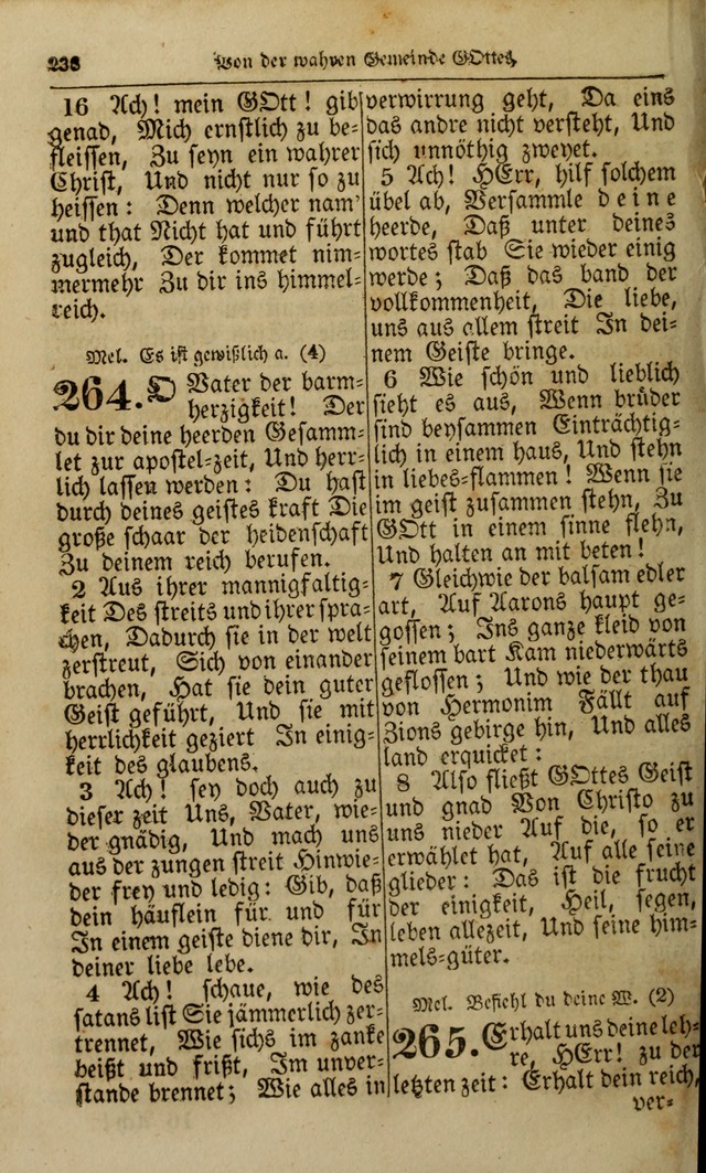 Die Kleine Geistliche Harfe der Kinder Zions: oder auserlesene Geistreiche Gesänge, allen wahren heilsbergierigen Säuglingen der Weisheit, insonderheit aber allen Christlichen Gemeinden (4. Aufl.) page 280