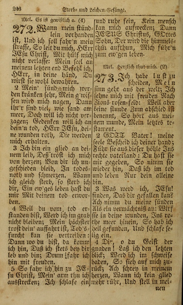 Die Kleine Geistliche Harfe der Kinder Zions: oder auserlesene Geistreiche Gesänge, allen wahren heilsbergierigen Säuglingen der Weisheit, insonderheit aber allen Christlichen Gemeinden (4. Aufl.) page 288