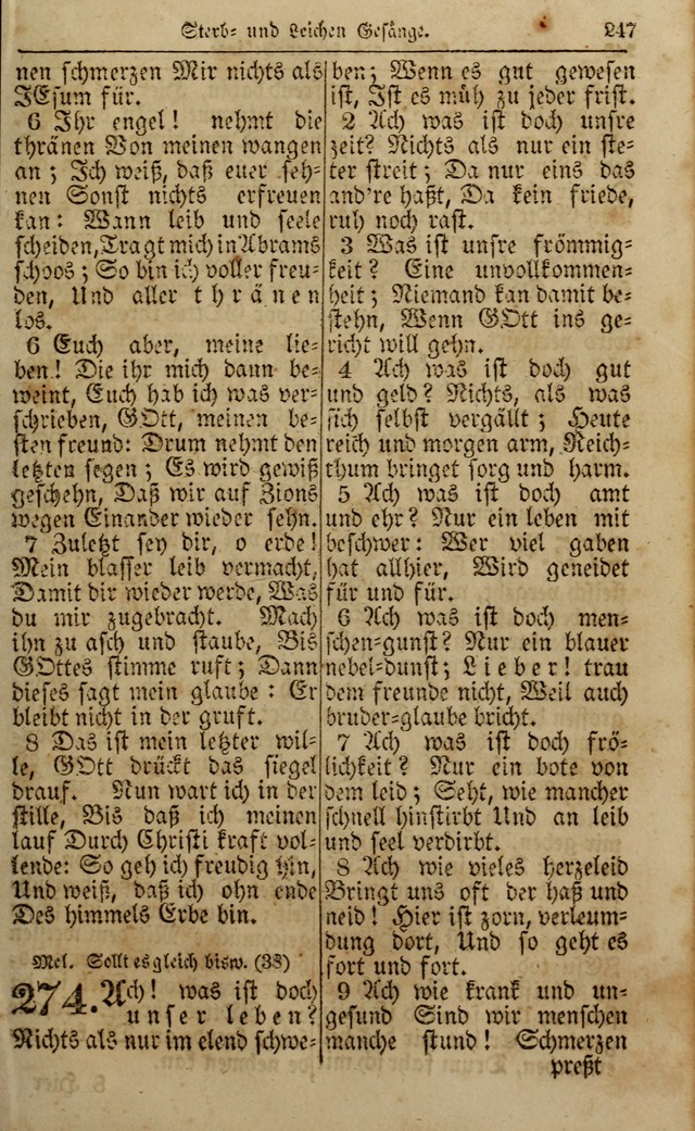 Die Kleine Geistliche Harfe der Kinder Zions: oder auserlesene Geistreiche Gesänge, allen wahren heilsbergierigen Säuglingen der Weisheit, insonderheit aber allen Christlichen Gemeinden (4. Aufl.) page 289