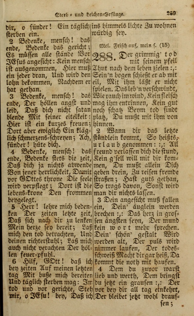 Die Kleine Geistliche Harfe der Kinder Zions: oder auserlesene Geistreiche Gesänge, allen wahren heilsbergierigen Säuglingen der Weisheit, insonderheit aber allen Christlichen Gemeinden (4. Aufl.) page 301