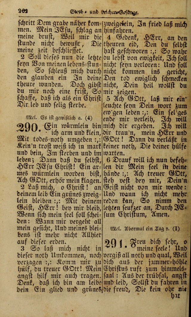 Die Kleine Geistliche Harfe der Kinder Zions: oder auserlesene Geistreiche Gesänge, allen wahren heilsbergierigen Säuglingen der Weisheit, insonderheit aber allen Christlichen Gemeinden (4. Aufl.) page 304