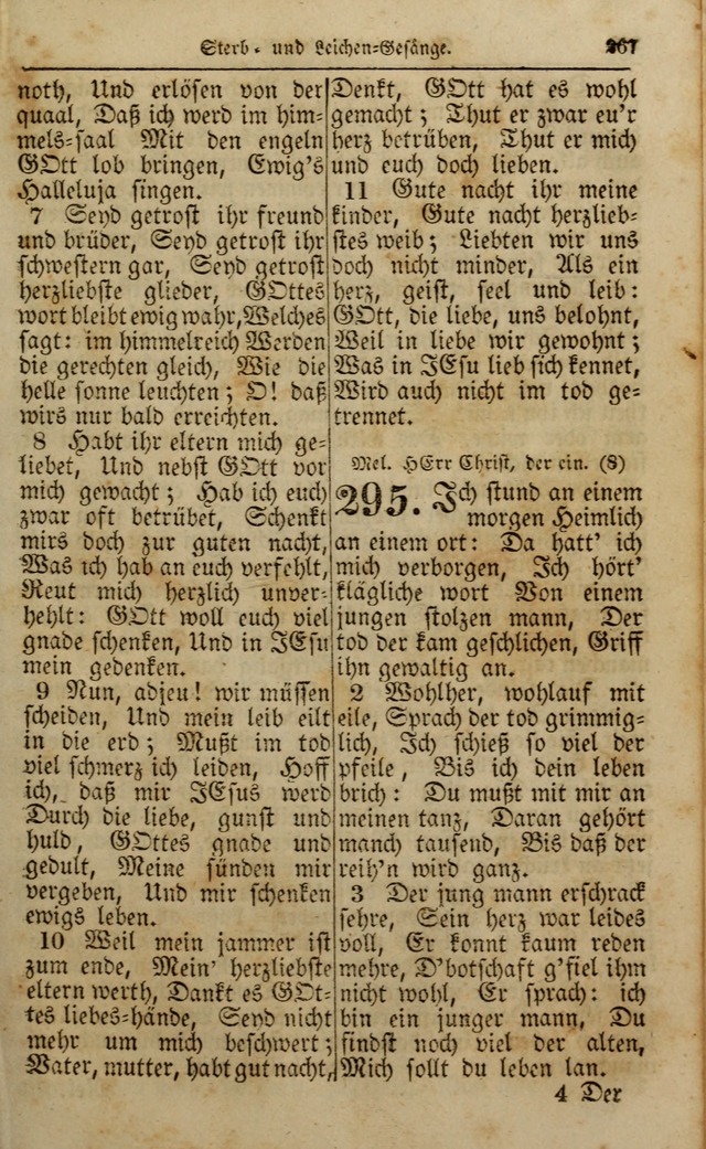 Die Kleine Geistliche Harfe der Kinder Zions: oder auserlesene Geistreiche Gesänge, allen wahren heilsbergierigen Säuglingen der Weisheit, insonderheit aber allen Christlichen Gemeinden (4. Aufl.) page 309