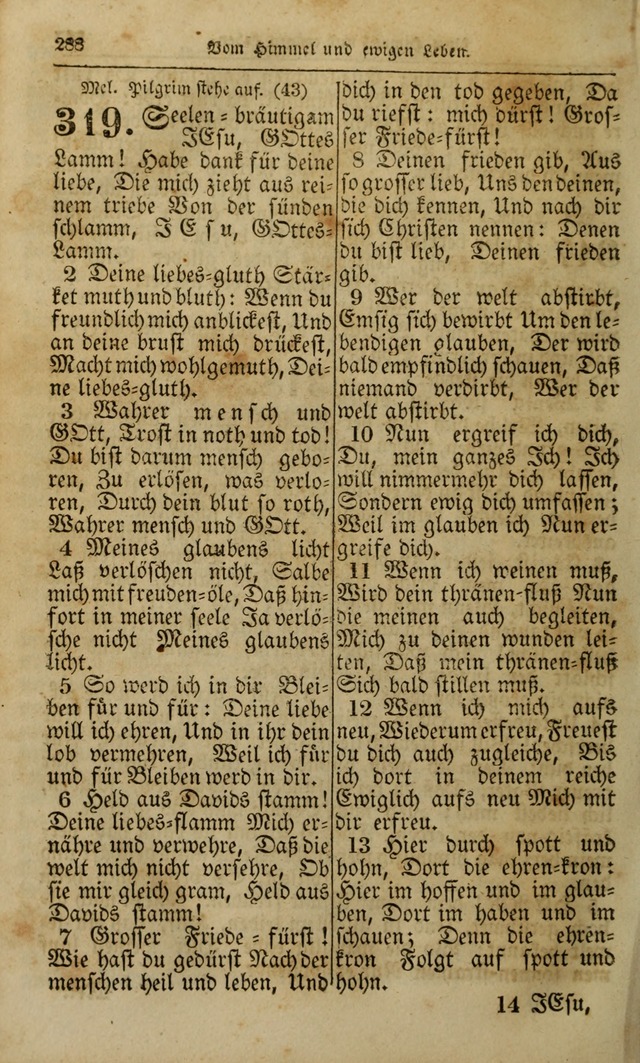 Die Kleine Geistliche Harfe der Kinder Zions: oder auserlesene Geistreiche Gesänge, allen wahren heilsbergierigen Säuglingen der Weisheit, insonderheit aber allen Christlichen Gemeinden (4. Aufl.) page 330